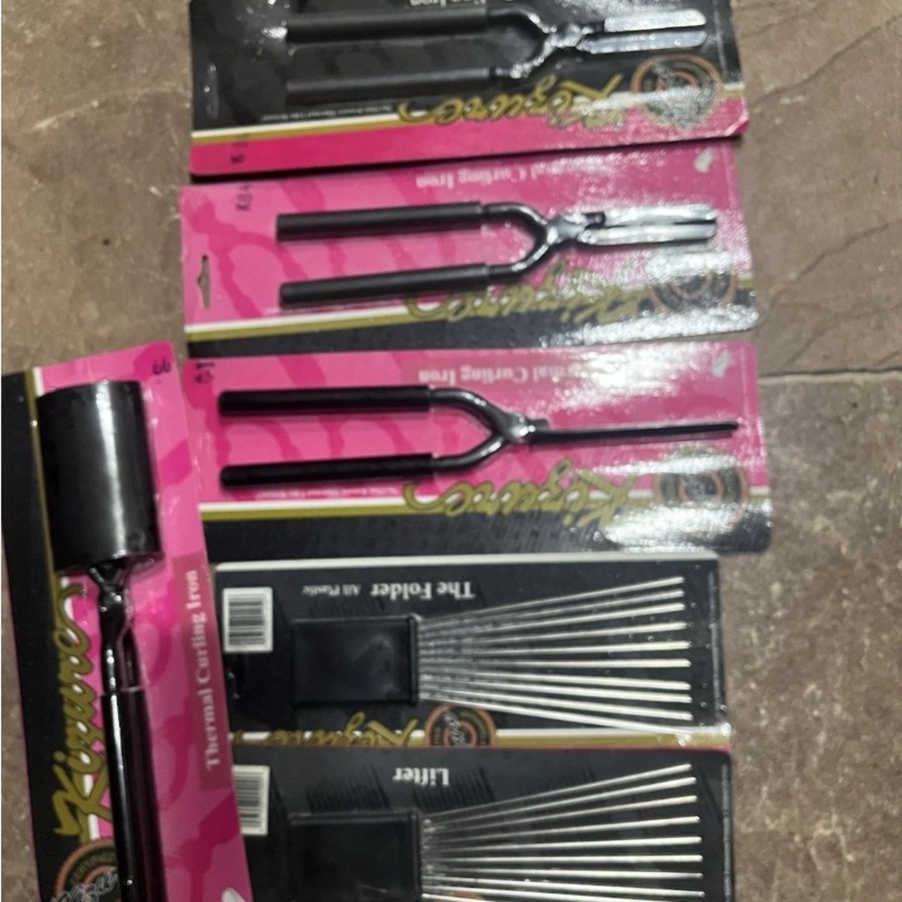 Vintage irons KizureThermal Iron Set 5 pc. Will only include one braid sealer